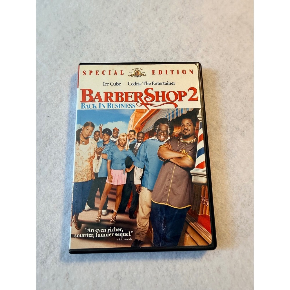 Barbershop 2 Back in Business DVD Special Edition Ice Cube Cedric Entertainer